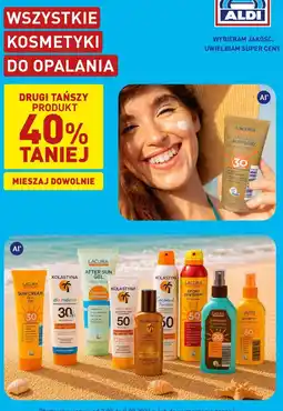 ALDI Wszystkie kosmetyki do opalania oferta