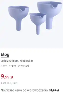 Rossmann Eloy Lejki z sitkiem, Niebieskie oferta