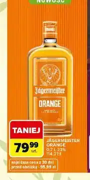 Carrefour Express Likier orange Jagermeister oferta