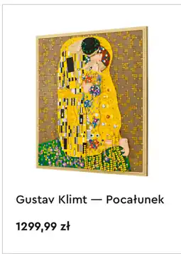Lego LEGO Gustav Klimt — Pocałunek oferta
