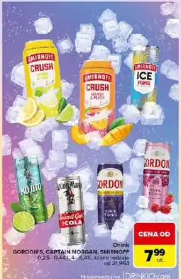 Carrefour Express Drink pink Gordon's Gin & Tonic oferta