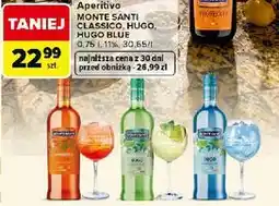 Carrefour Express Vermouth hugo blue Monte Santi Aperitivo oferta
