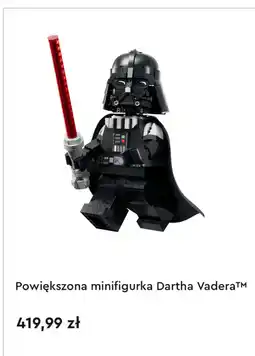 Lego LEGO Powiększona minifigurka Dartha Vadera oferta