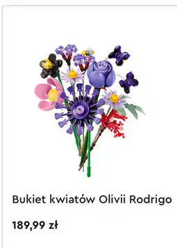 Lego LEGO Bukiet kwiatów Olivii Rodrigo oferta