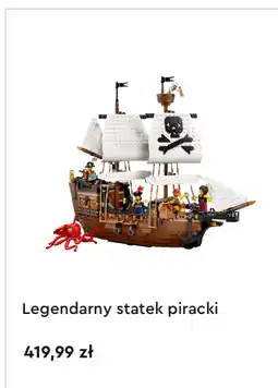 Lego LEGO Legendarny statek piracki oferta