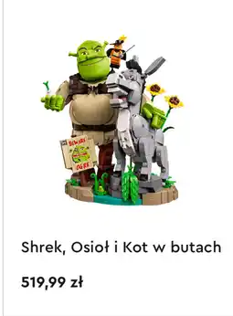 Lego LEGO Shrek, Osioł i Kot w butach oferta