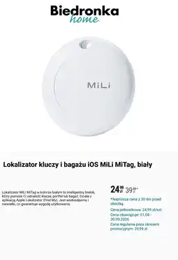 Biedronka Lokalizator kluczy i bagażu oferta