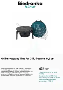 Biedronka Grill turystyczny oferta