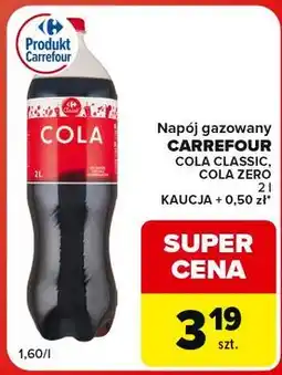 Globi Napój cola zero Carrefour oferta