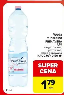 Globi Woda lekko gazowana Primavera oferta