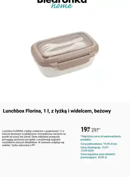 Biedronka Lunchbox Florina oferta