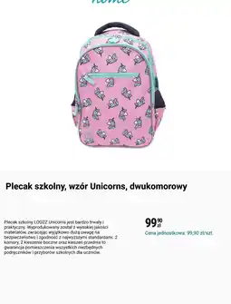 Biedronka Plecak szkolny dwukomorowy oferta