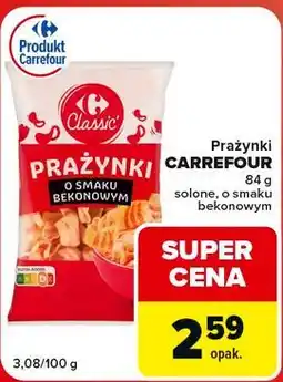 Globi Prażynki bekonowe Carrefour Classic oferta