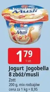 E.Leclerc Jogurt Jogobella 8 zbóż/musli Zott oferta