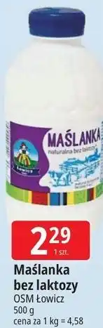 E.Leclerc Maślanka bez laktozy OSM Łowicz oferta