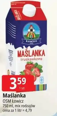 E.Leclerc Maślanka OSM Łowicz truskawkowa oferta