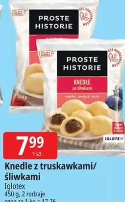 E.Leclerc Knedle z truskawkami / śliwkami Iglotex Proste Historie oferta