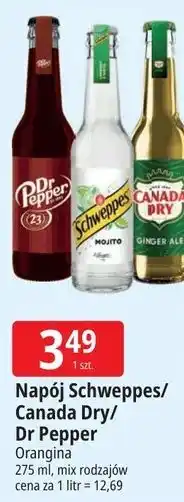 E.Leclerc Napój Schweppes/Canada Dry/Dr Pepper oferta
