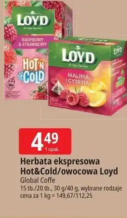 E.Leclerc Herbata ekspresowa Hot&Cold/owocowa Loyd oferta