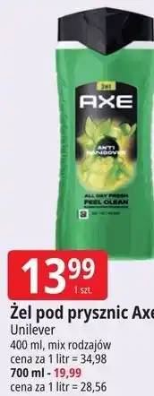 E.Leclerc Żel pod prysznic Axe Unilever oferta