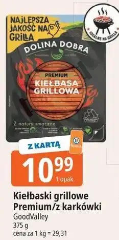 E.Leclerc Kiełbaski grillowe Premium / z karkówki GoodValley oferta