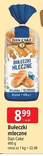 E.Leclerc Bułeczki mleczne Dan Cake oferta