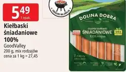 E.Leclerc Kiełbaski śniadaniowe 100% GoodValley oferta