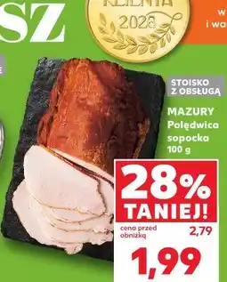 Kaufland Polędwica sopocka Mazury oferta