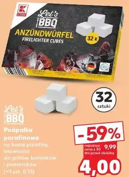 Kaufland Let's BBQ Podpałka parafinowa oferta