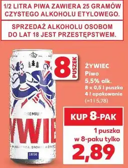 Kaufland Żywiec Piwo oferta