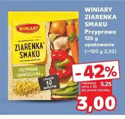 Kaufland Winiary Ziarenka Smaku Przyprawa oferta