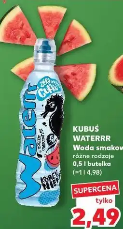 Kaufland KUBUŚ WATERRR Woda smakowa oferta
