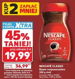 Kaufland Nescafé Classic Kawa rozpuszczalna oferta