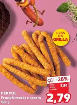 Kaufland Pekpol Frankfurterki z serem oferta