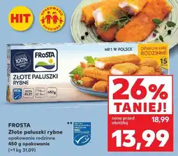 Kaufland Frosta Złote paluszki rybne oferta