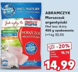 Kaufland Abramczyk Morszczuk argentyński filet bez skóry oferta