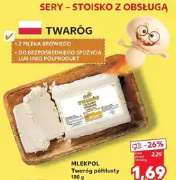 Kaufland Mlekpol Twaróg półtłusty oferta