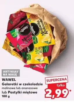 Kaufland Wawel Galaretki w czekoladzie lub Pastylki miętowe oferta
