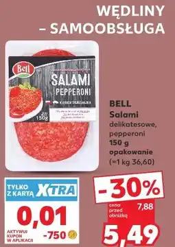 Kaufland Bell Salami delikatesowe, pepperoni oferta