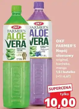 Kaufland OKF Farmer's Napój aloesowy original, borówka, mango oferta