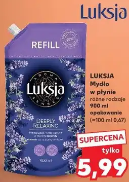 Kaufland LUKSJA Mydło w płynie zapas oferta