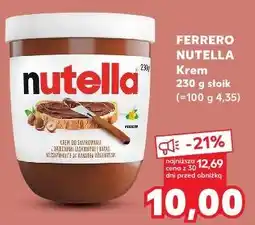 Kaufland Ferrero Nutella Krem oferta