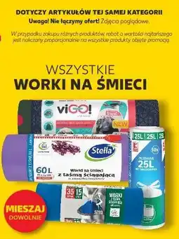 Kaufland Wszystkie worki na śmieci oferta