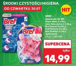 Kaufland Zawieszki do WC Bref Power Aktiv / Color Auto Active / DeLuxe / Perfume / Brilliant oferta