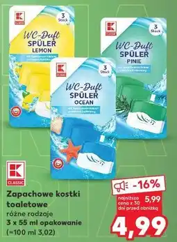 Kaufland Zapachowe kostki toaletowe Classic WC-Duft Spüler oferta
