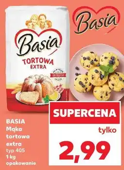 Kaufland Basia Mąka tortowa extra typ 405 oferta