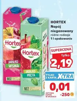 Kaufland Hortex Napój niegazowany różne rodzaje oferta