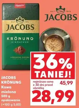Kaufland Jacobs Krönung Kawa mielona oferta