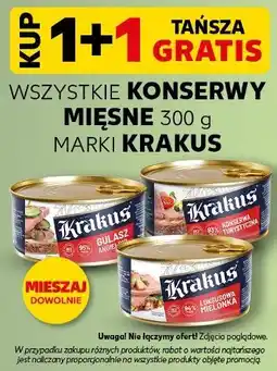 Kaufland Wszystkie konserwy mięsne 300 g Krakus oferta
