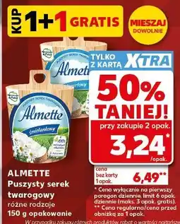 Kaufland Almette Puszysty serek twarogowy oferta